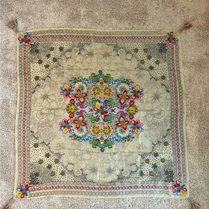 NWOT Johnny Was Silk Scarf